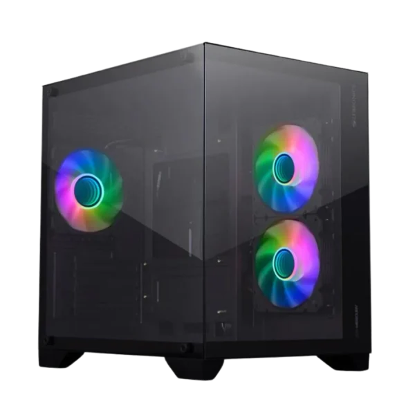 ZEBRONICS Mercury Premium Gaming Chassis with Support for mATX | Mini ITX | 240mm AIO