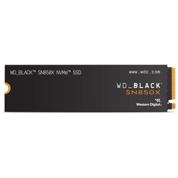 Western Digital WD Black SN850X NVMe 2TB, Upto 7300MB/s R, 6600MB/s W, 5Y Warranty