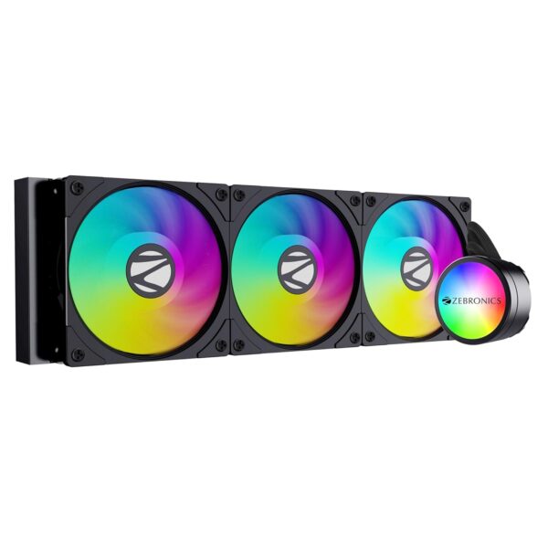 COOLER FAN ZEBRONICS-A10360AB-360MM (BLACK)