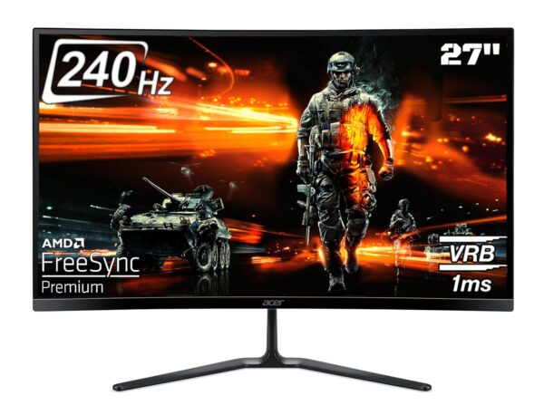 MNTR ACER 27 ED270(UM.HEOSI.201)FHD CURVE-VA1MS240Hz 250Nits2xHDMI-DP-AudioOutSpeakers
