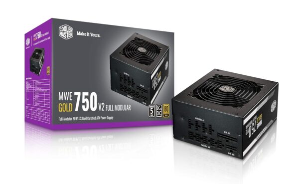 SMPS COOLER MASTER MWE GOLD V2 FM 750W (MPE-7501-AFAAG-IN)